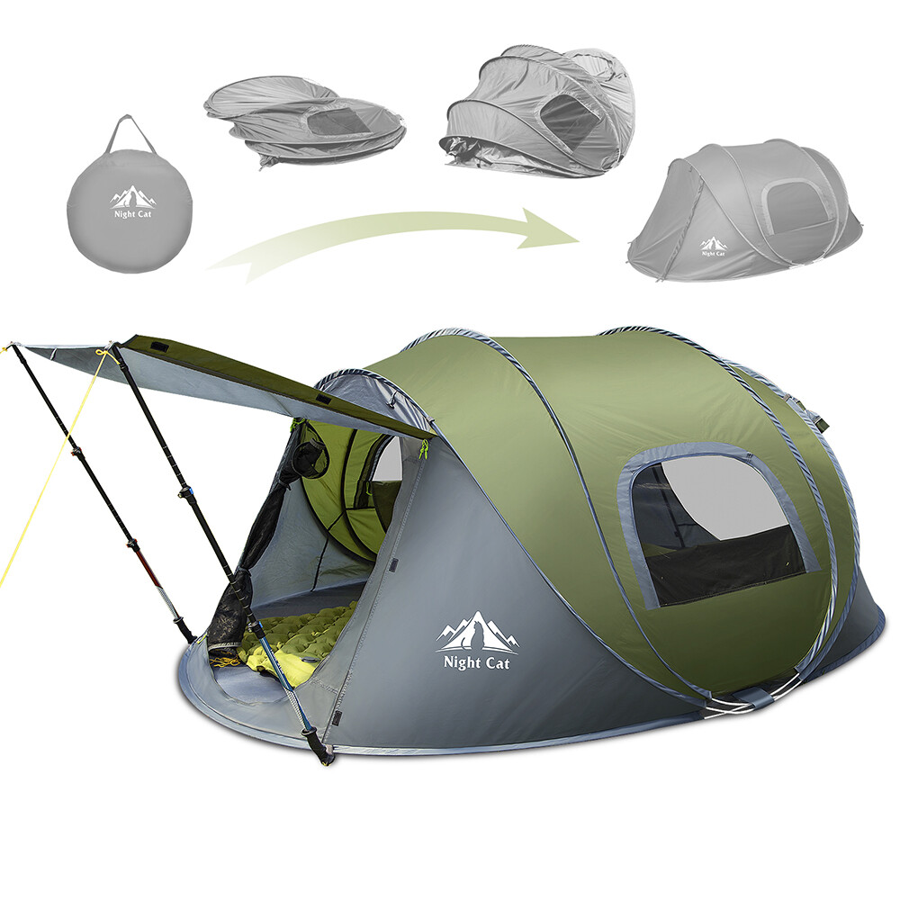 Outdoor Adventure Tent - Tente Pop-Up Night Cat pour 2