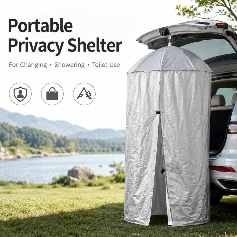 Outdoor Adventure Tent - Abri d'intimité portable d'extérieur suspendu, tente