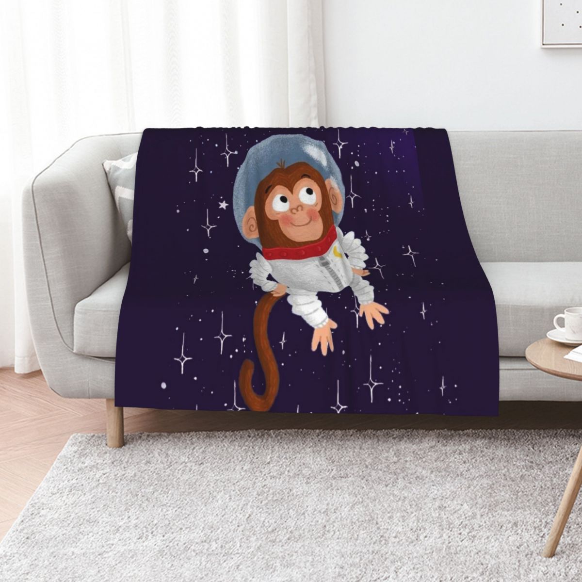 Space Blanket Heavy - Couverture de luxe à motifs de