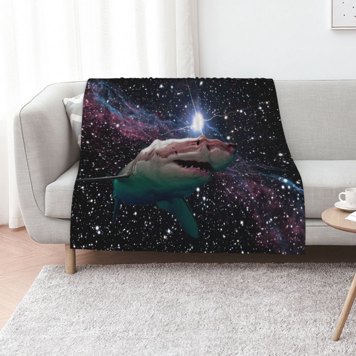 Space Blanket Heavy - Couverture en peluche épaisse et moelleuse