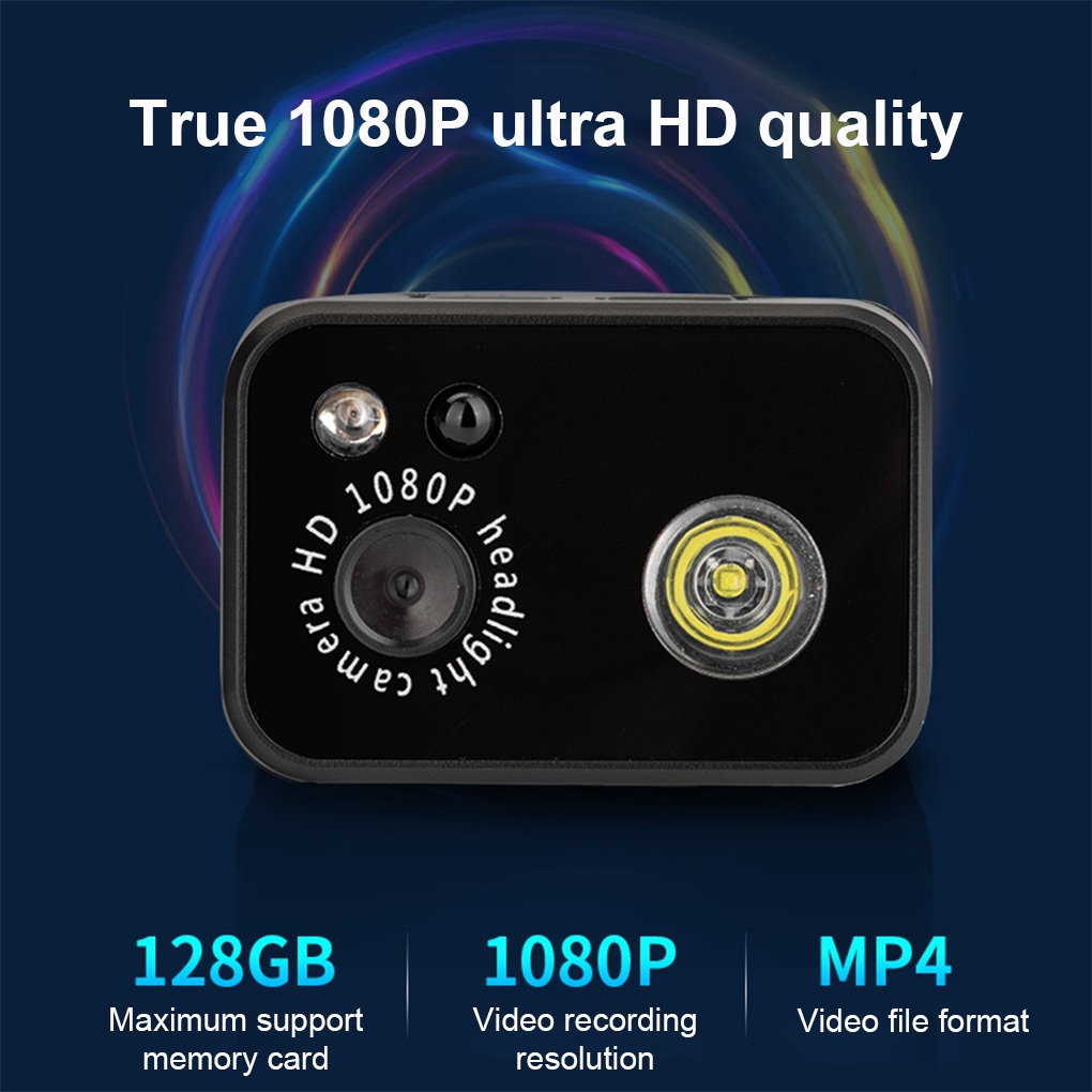 Outdoor Adventure Video - Caméra frontale HD mains libres 2MP,
