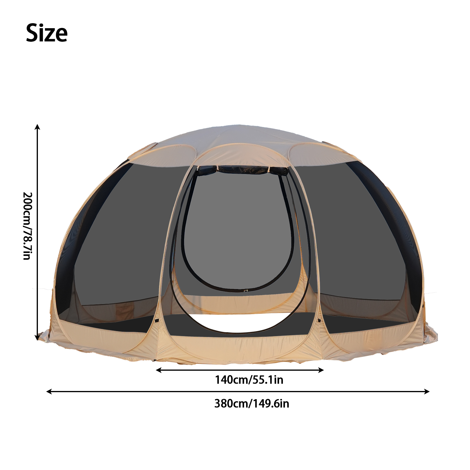 Tente pop-up PAKICETUS pour 4  - Outdoor Adventure Tent avis et prix