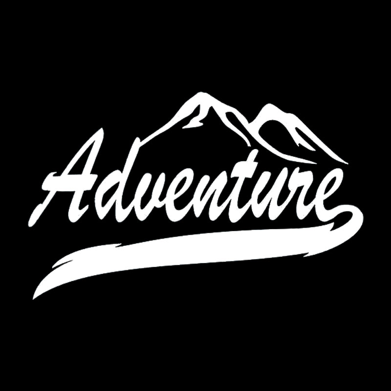 Autocollant de voiture d'avent - Outdoor Adventure Words avis et prix