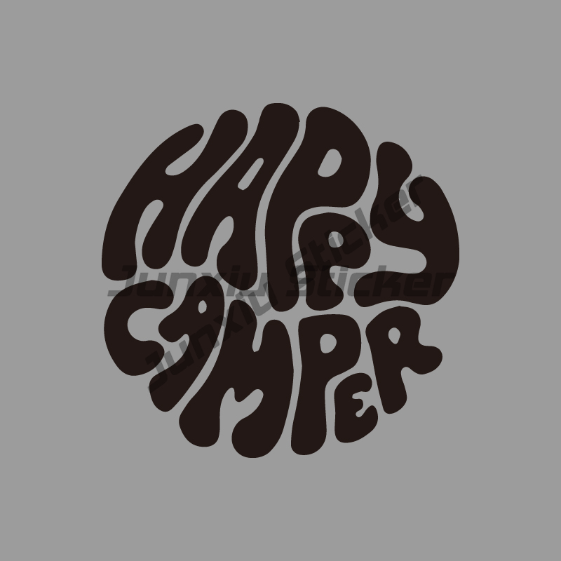 Happy Camper – Clip art de sty - Outdoor Adventure Words avis et prix