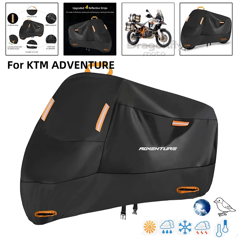 Housse de moto avec Logo Adven - Outdoor Adventure Logo avis et prix