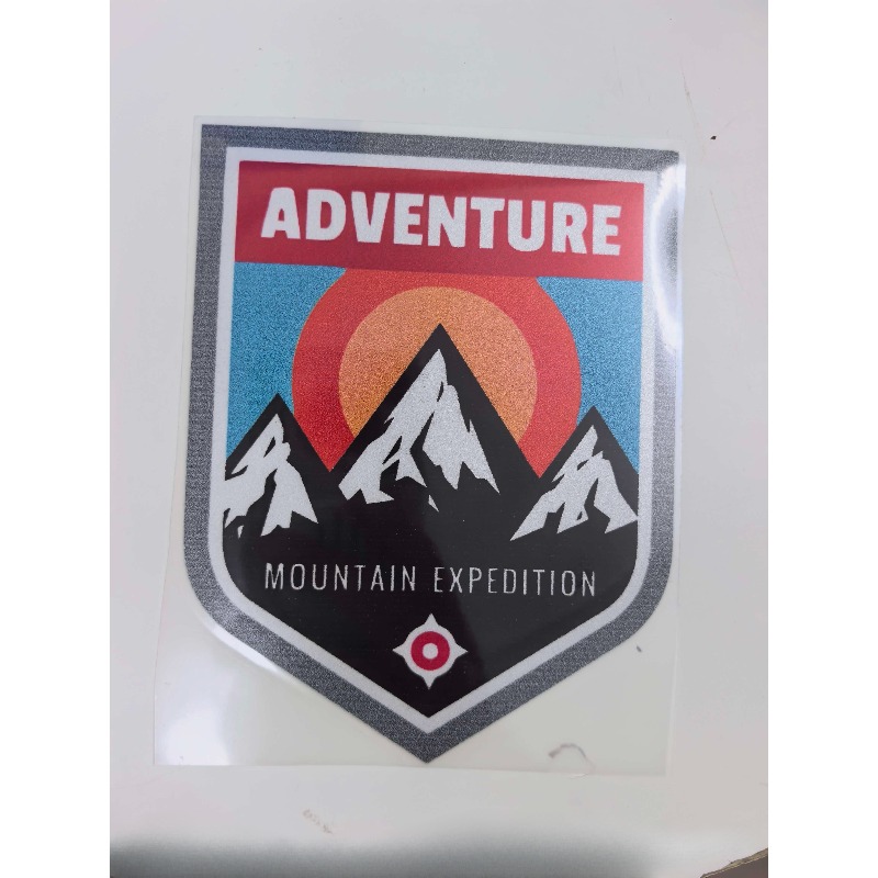Autocollant de voiture Adventu - Outdoor Adventure Words avis et prix