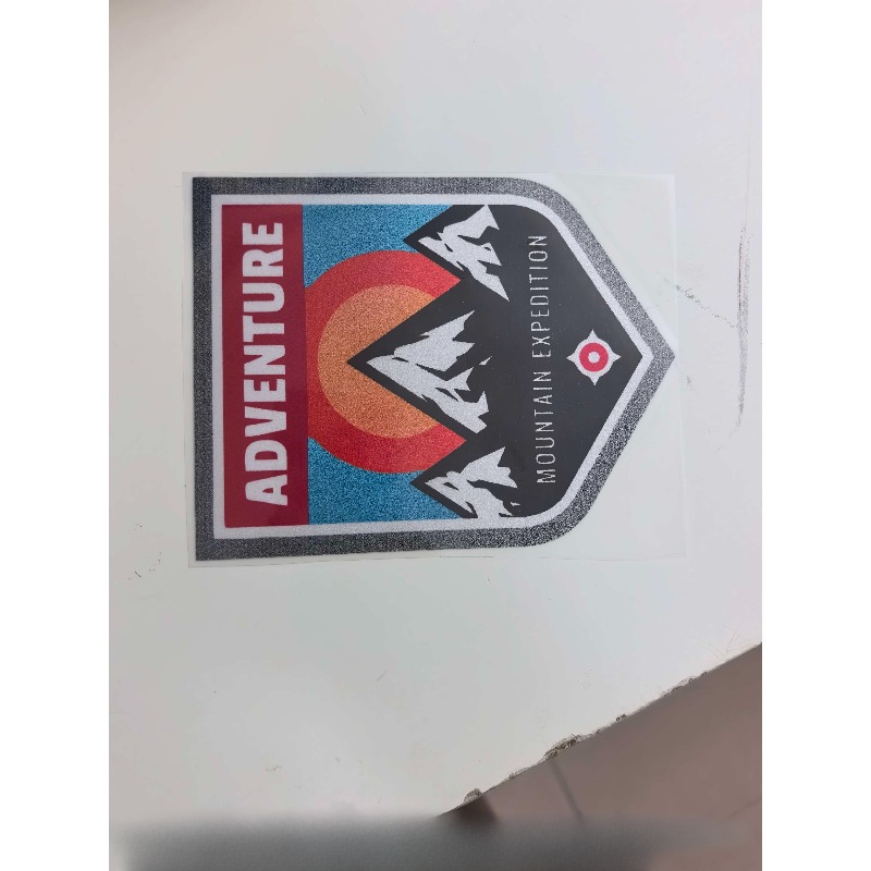 Autocollant de voiture Adventu - Outdoor Adventure Words avis et prix