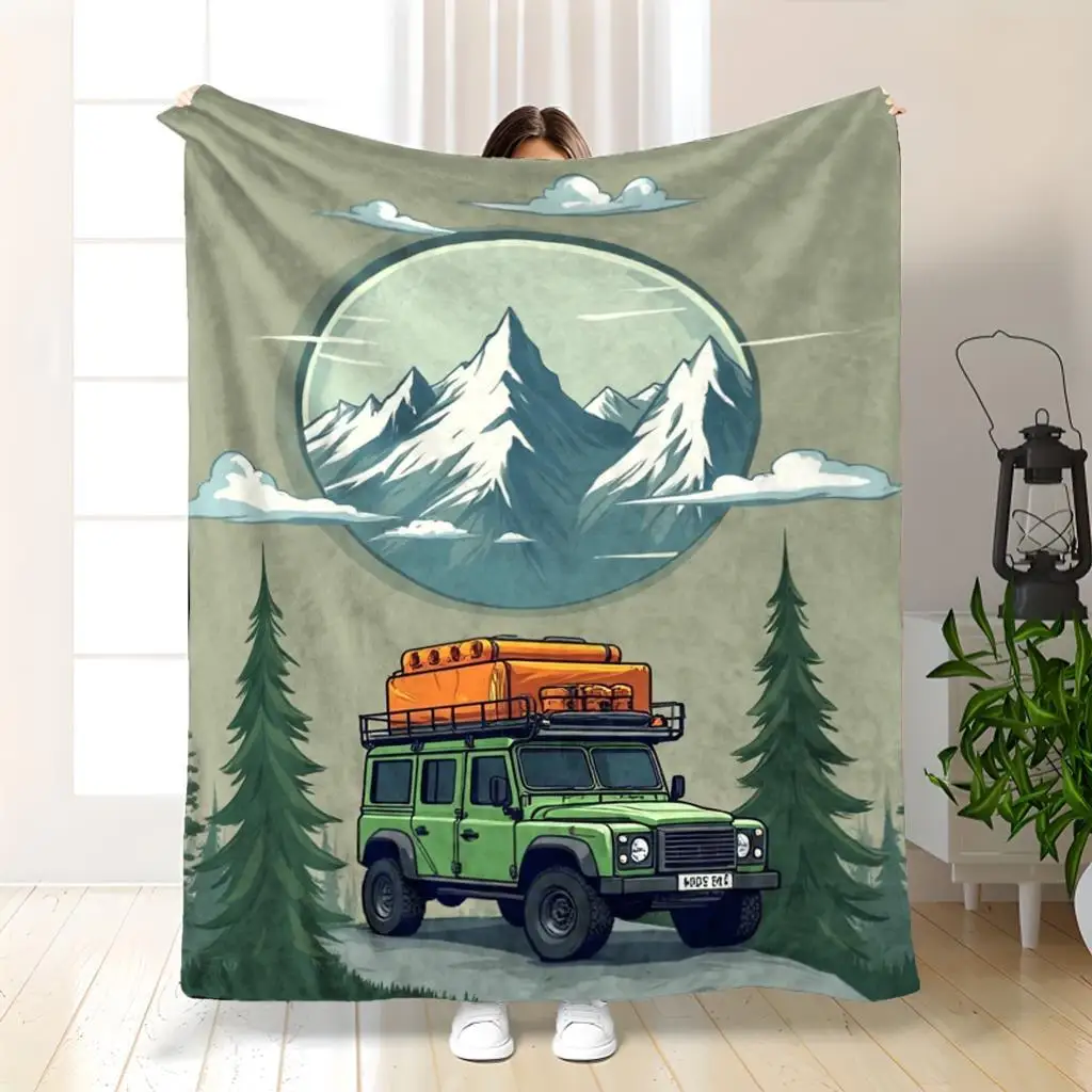 Couverture de voyage esthétiqu - Outdoor Adventure Jeep avis et prix
