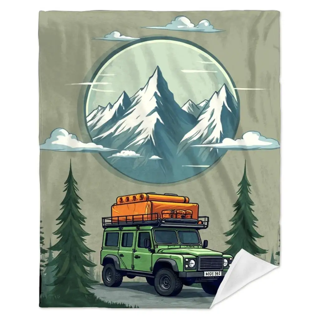Couverture de voyage esthétiqu - Outdoor Adventure Jeep avis et prix