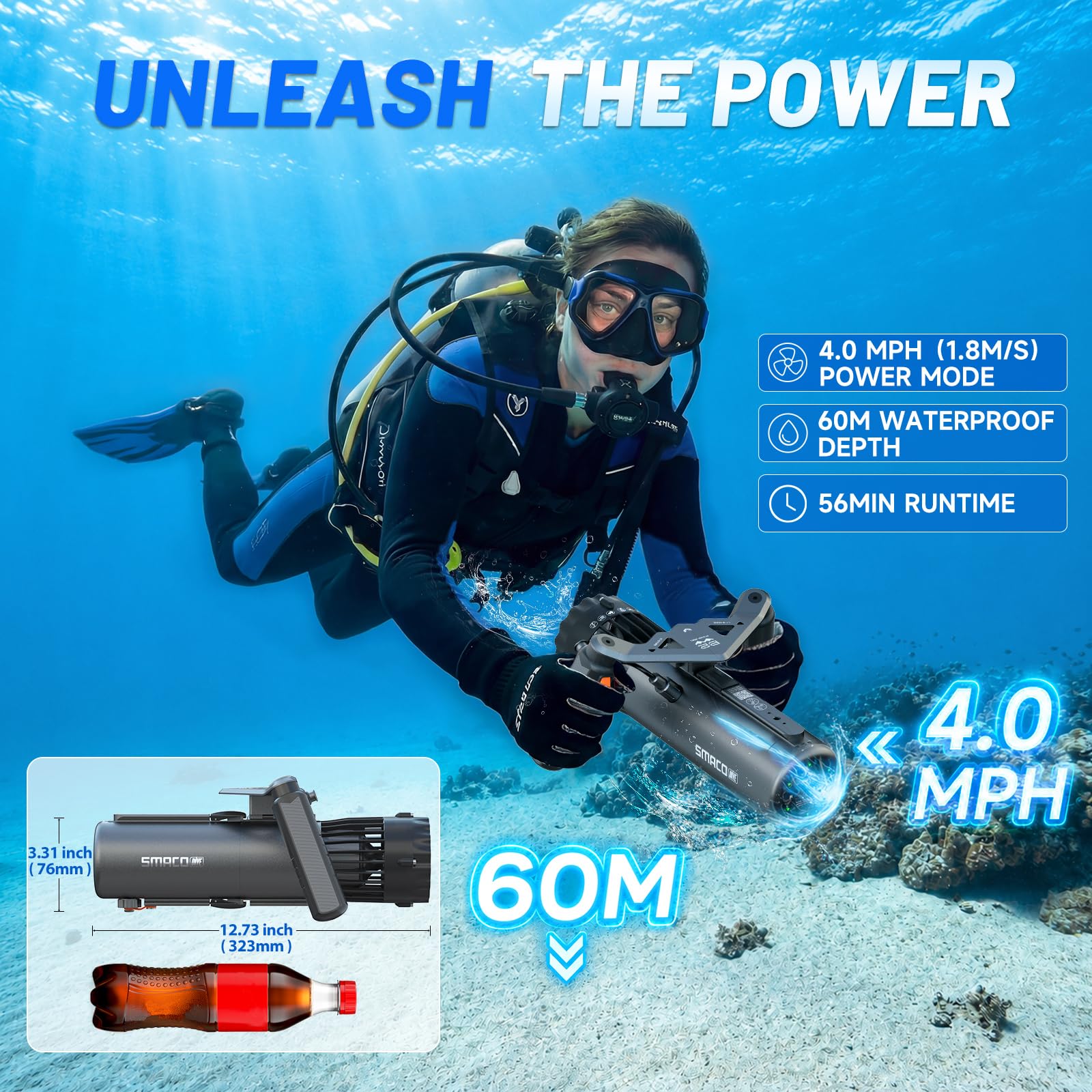 Ensemble de scooter sous-marin - Outdoor Adventure Video avis et prix