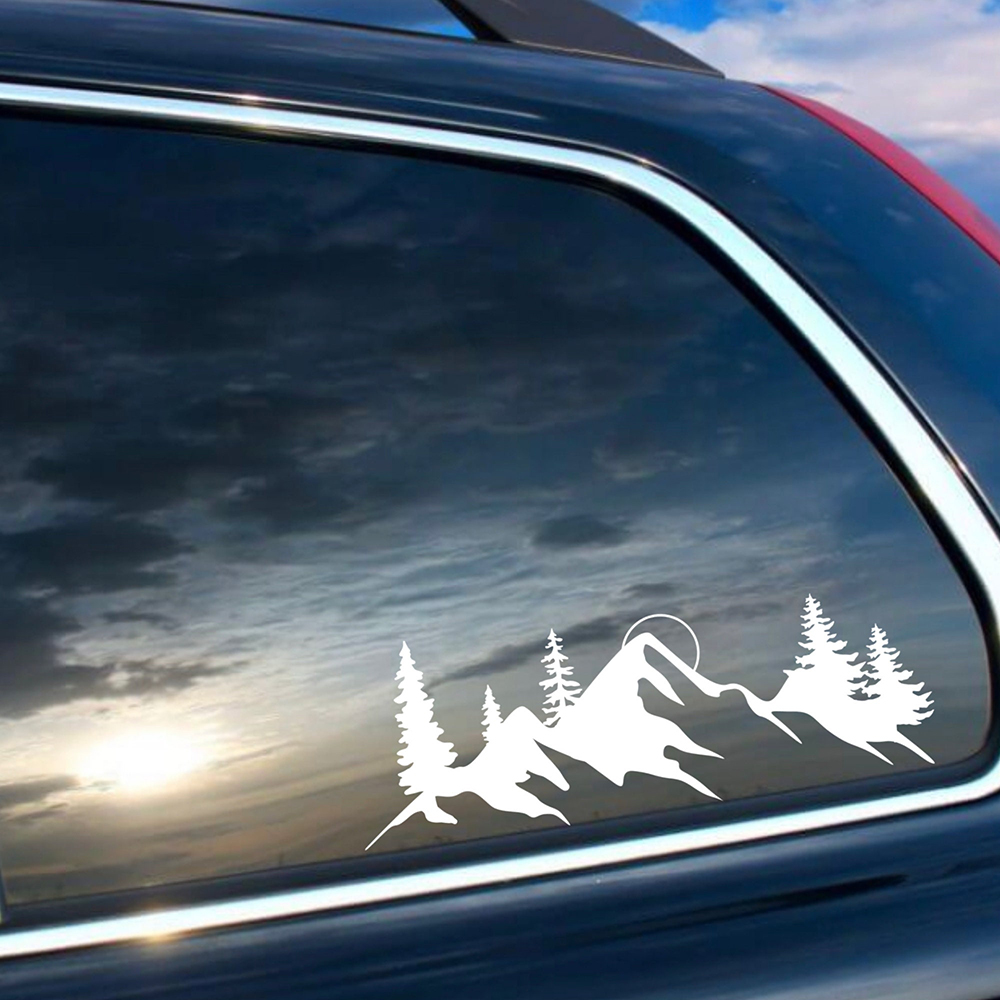 Autocollants de voiture d'aven - Outdoor Adventure Words avis et prix