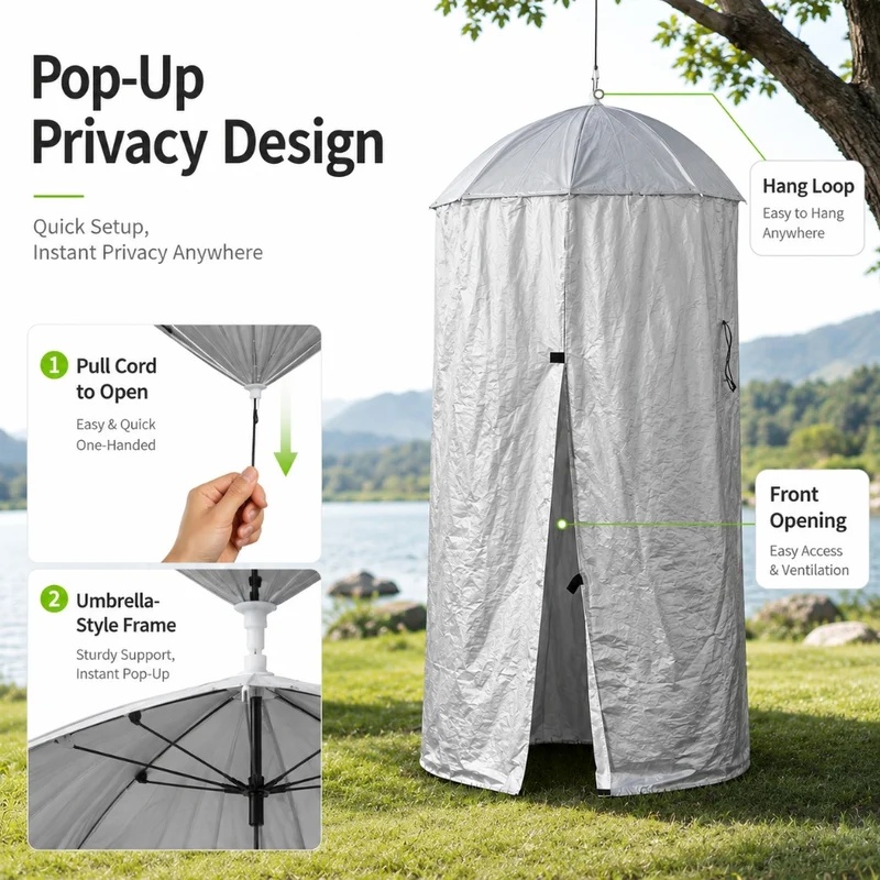 Abri d'intimité portable d'ext - Outdoor Adventure Tent avis et prix