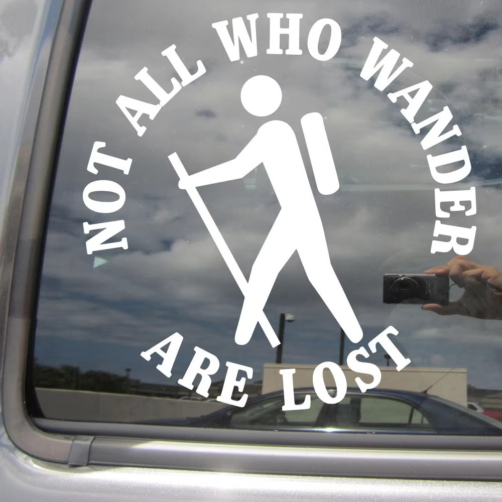 Autocollants en vinyle pour le - Outdoor Adventure Words avis et prix