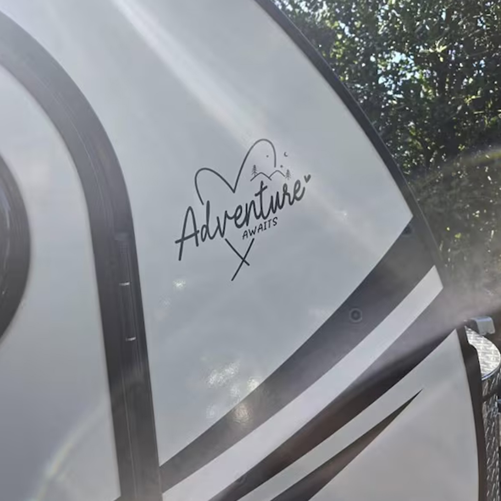 Autocollants de voiture « l'av - Outdoor Adventure Words avis et prix