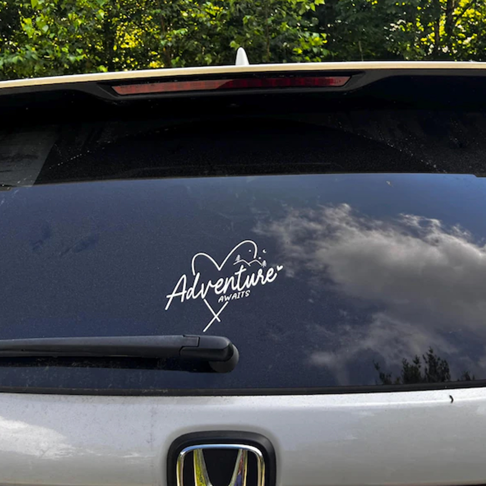 Autocollants de voiture « l'av - Outdoor Adventure Words avis et prix