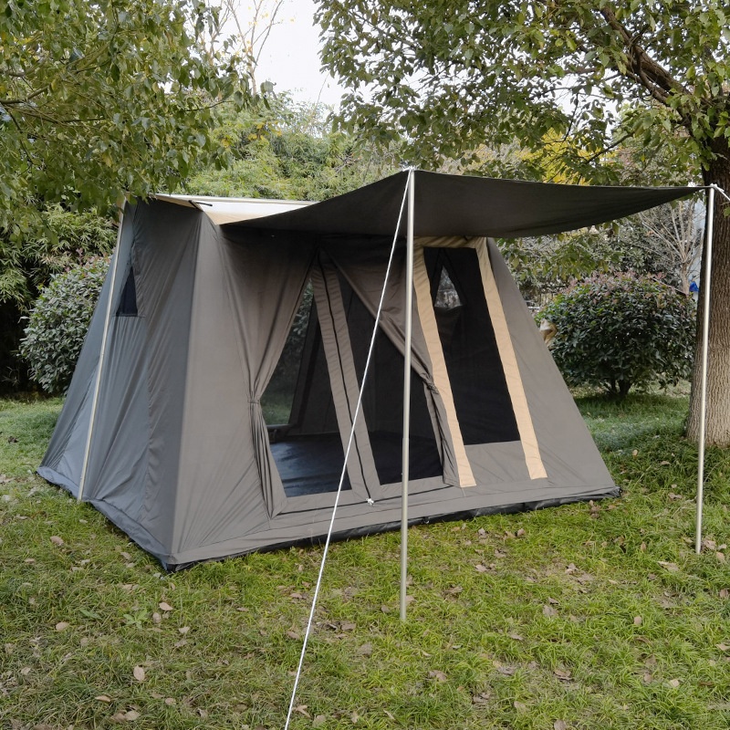Tente de Camping étanche quatr - Outdoor Adventure Logo avis et prix