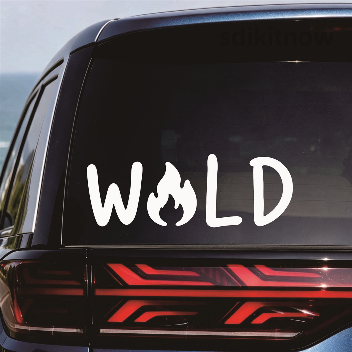 Autocollant de voiture en viny - Outdoor Adventure Words avis et prix