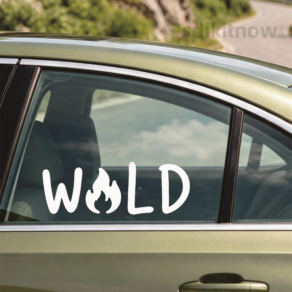 Autocollant de voiture en viny - Outdoor Adventure Words avis et prix