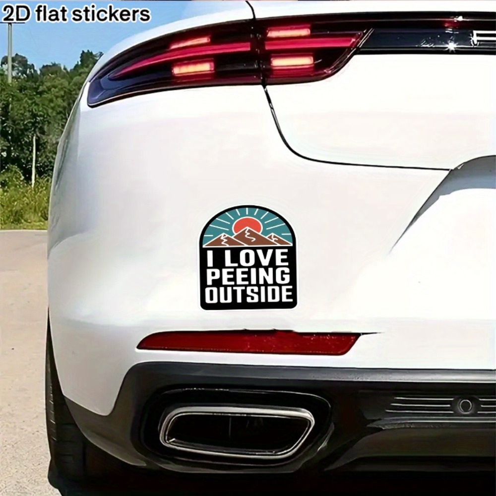 Autocollants de voiture avec m - Outdoor Adventure Words avis et prix