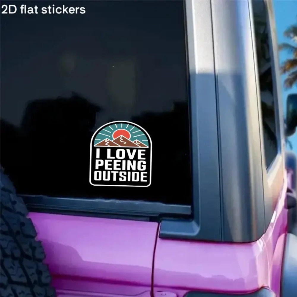 Autocollants de voiture avec m - Outdoor Adventure Words avis et prix