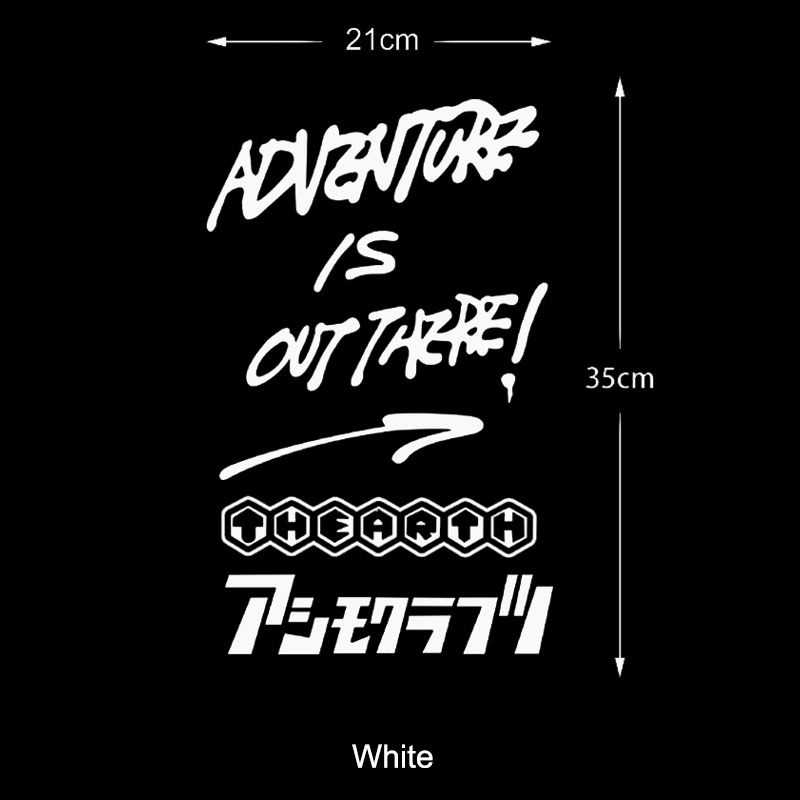 Autocollants en vinyle pour ca - Outdoor Adventure Words avis et prix