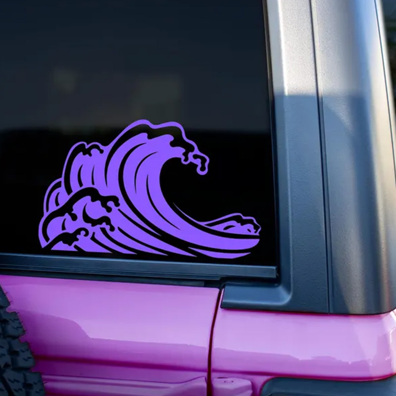 Autocollants de voiture Ocean  - Outdoor Adventure Words avis et prix