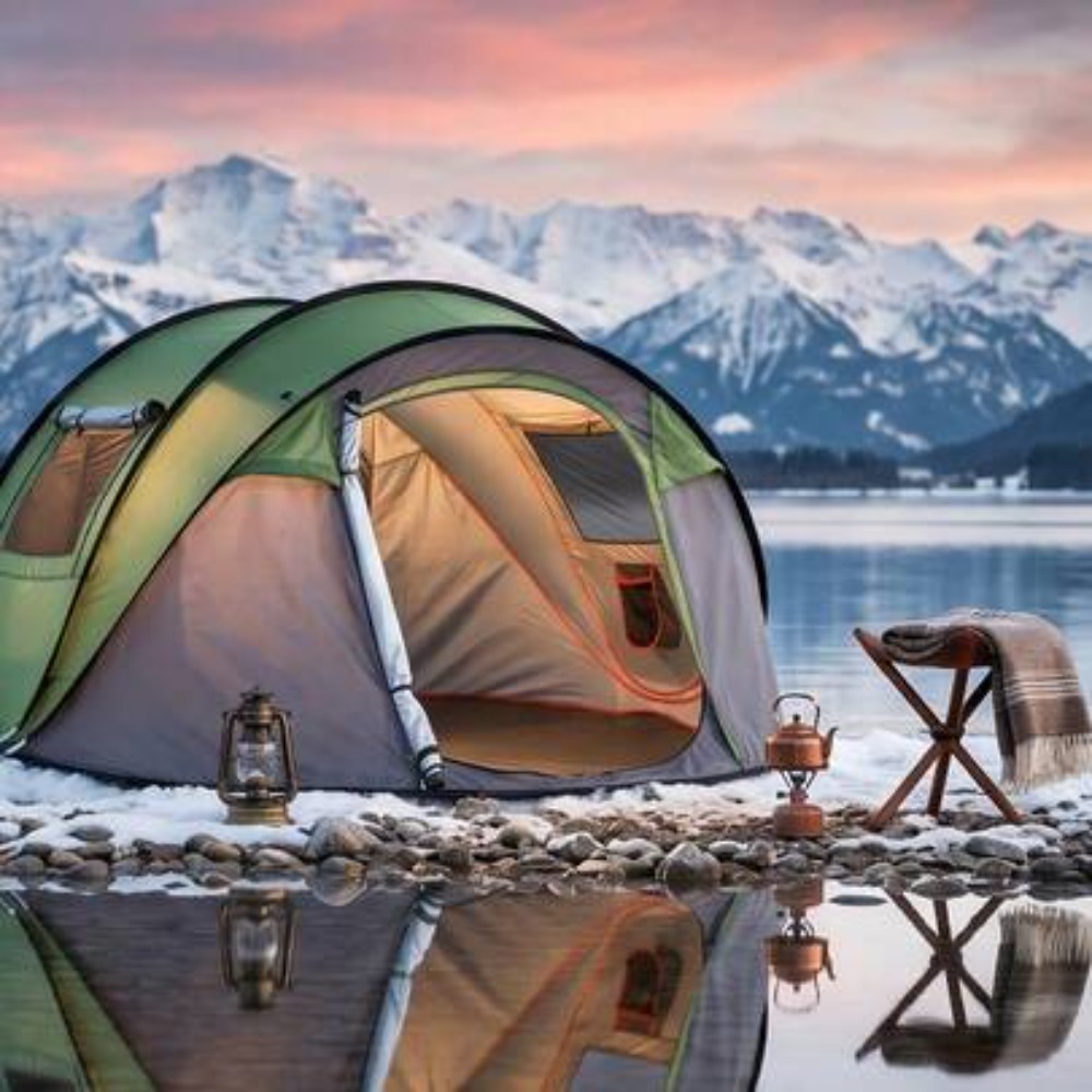 Tente de camping pop-up pour 4 - Outdoor Adventure Tent avis et prix