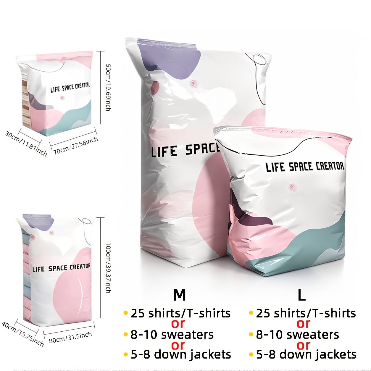Lot de 6 sacs de rangement sou - Space Blanket Heavy avis et prix