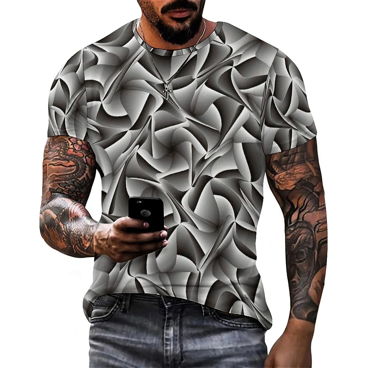 T-Shirt pour hommes, nouveau S - Outdoor Adventure Logo avis et prix