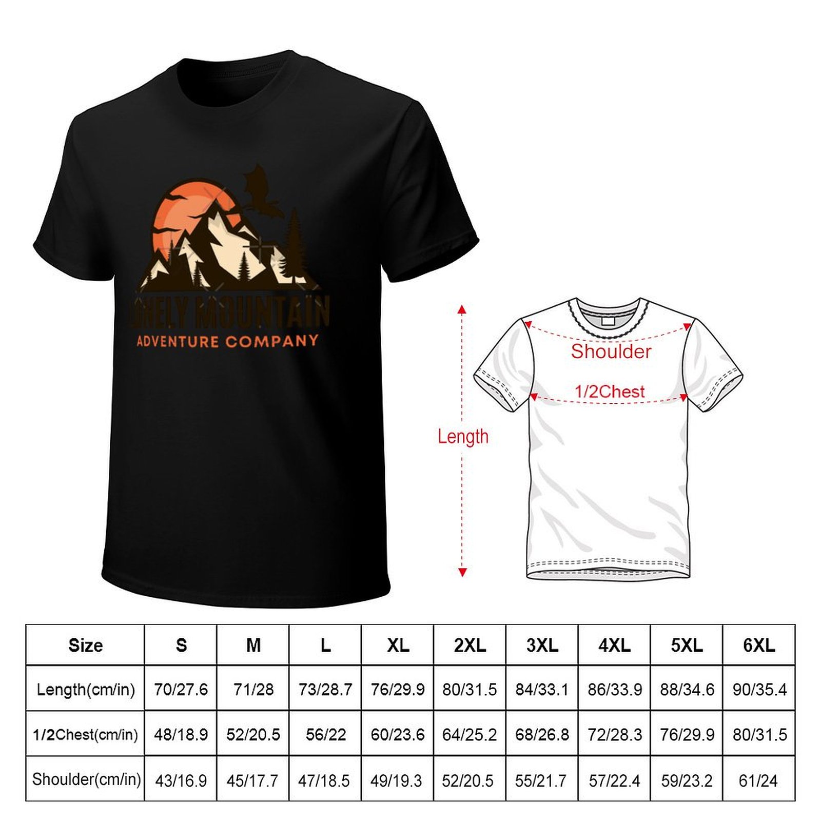 T-shirt fantaisie de la compag - Outdoor Adventure Company avis et prix